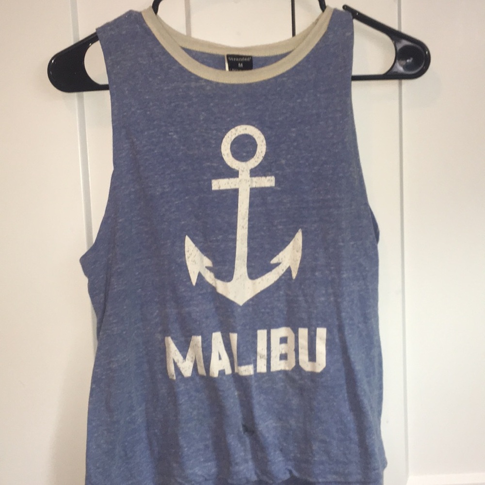 Adorable Malibu Stranded Short Sleeve Shirt